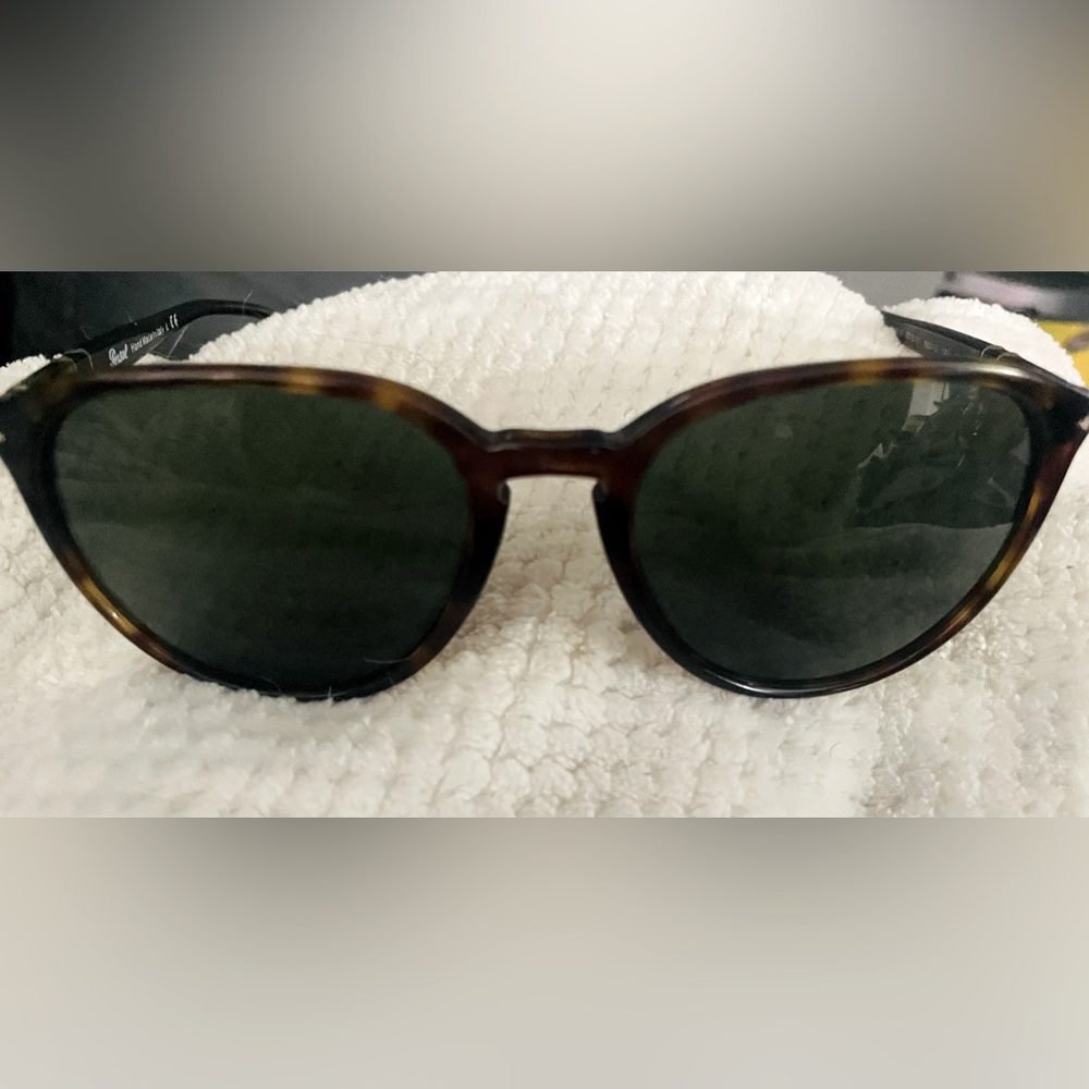 Persol 3159-S Striped Brown Sunglasses Frames Shades